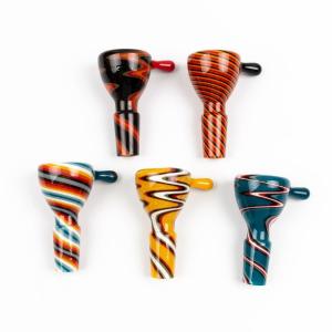 Quality Stock Supply 18mm Male Bowl Glass Slide For Smoking Bong Water Pipe wholesale