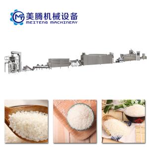 Quality Twin Screw Extruder Nutritional Artificial Rice Processing Line wholesale