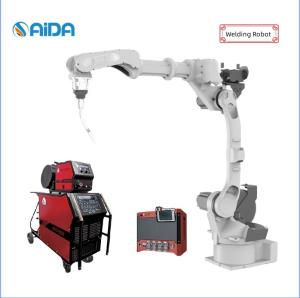 China 1400mm Length Industrial 6 Axis Welding Robot Arm Welding Frame on sale