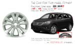 17" X 6.5 4 Set Silver Honda Replica Wheels For CR-V 2012-2014 OEM Rim 64040