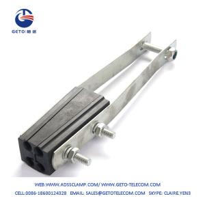 Quality 4x25 - 50mm² Aerial Cable Clamp 20Kn Wedge Tension Anchor wholesale
