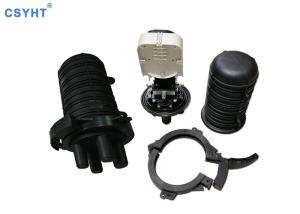 Quality Manga De Empalme Fibra Optica Fiber Optic Splice Closure Joint enclosure 48 Cores 1oval+3roun ports wholesale