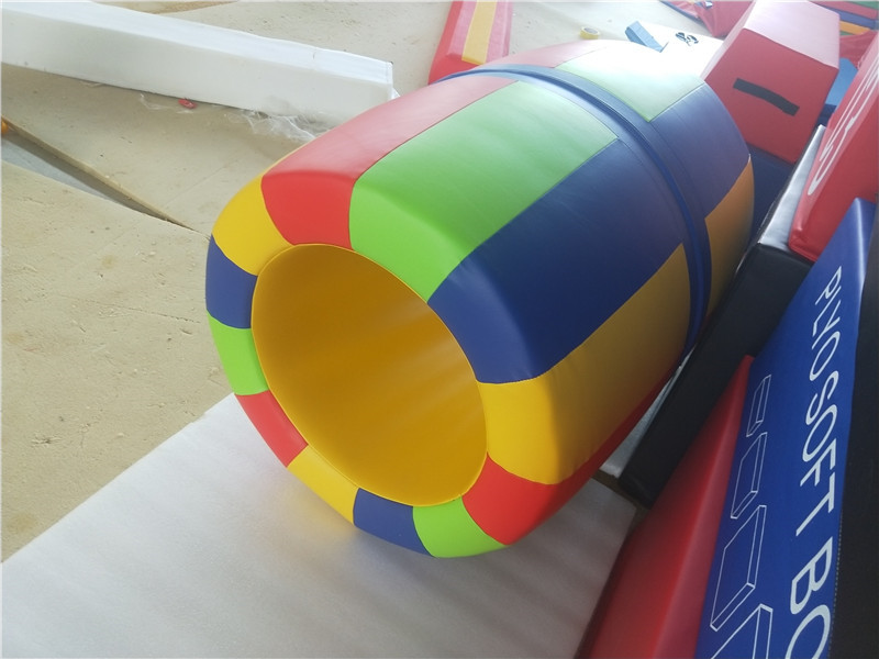 Fitness Training Drum Octagonal Rainbow Roller for Kindergarten Parent-Child Bonding