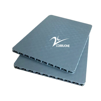 Corrugated 7mm PP Honeycomb Panel Polypropylene Coloured Correx Sheets