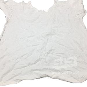 Quality Grade A Industrial wiping rags Cutting Used Clothing Rags 100% white t shirt Cotton rags for Cleaning wholesale