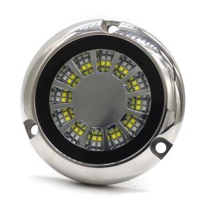 Quality Waterproof IP68 9-32V Dual Color Underwater Boat Lights wholesale