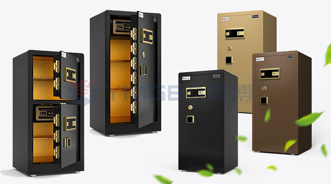 Solid Steel Dual Alarm Intelligent Home Safe Box 68kg YB/RS-100
