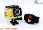 Waterproof 2.0 Inch 4K 30fps Action Camera Remote Control For Diving Sports
