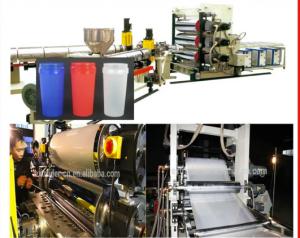 Quality Fast Cup PP Sheet Extrusion Line , PS Thermoforming Plastic Sheet Extruder wholesale