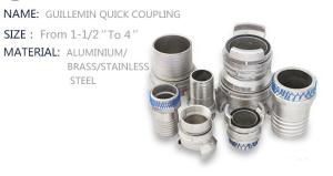Quality Fire Hose Fittings And Adapters , Quick Coupling Aluminum / Brass Camlock Fittings wholesale
