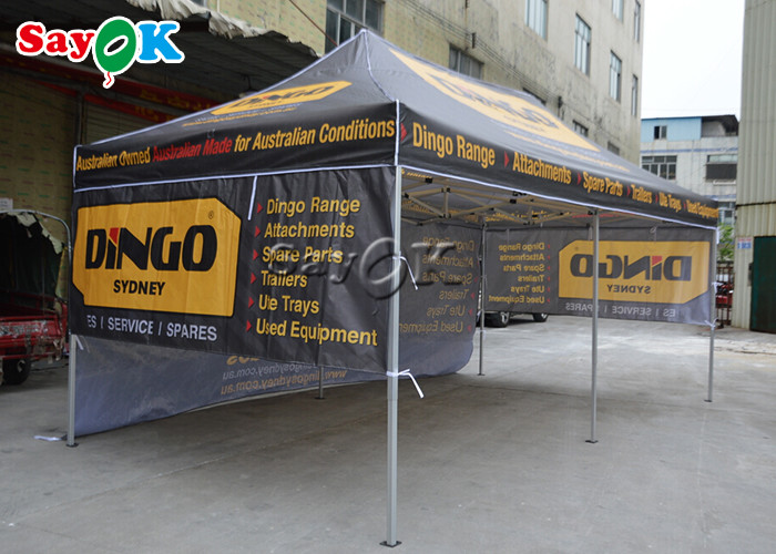 Waterproof Canopy Tent 3X6m Premium Aluminum Advertising Folding Tent , Hexagonal Marquee / Gazebo
