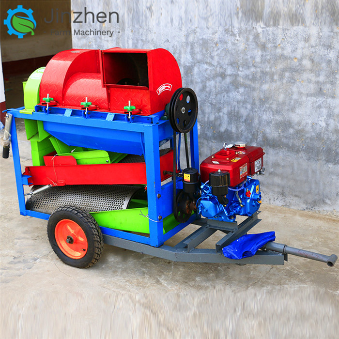Whosale Small Home Use Multifunctional Maize Peeler Sheller Thresher Corn Peeling Shelling Threshing Machine