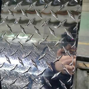 Quality 3003 H22 Diamond Sheet Metal – Aluminum Diamond Sheet for Cargo Trailer wholesale