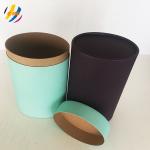Oval Shape FDA 123mm Diameter Custom Paper Tube