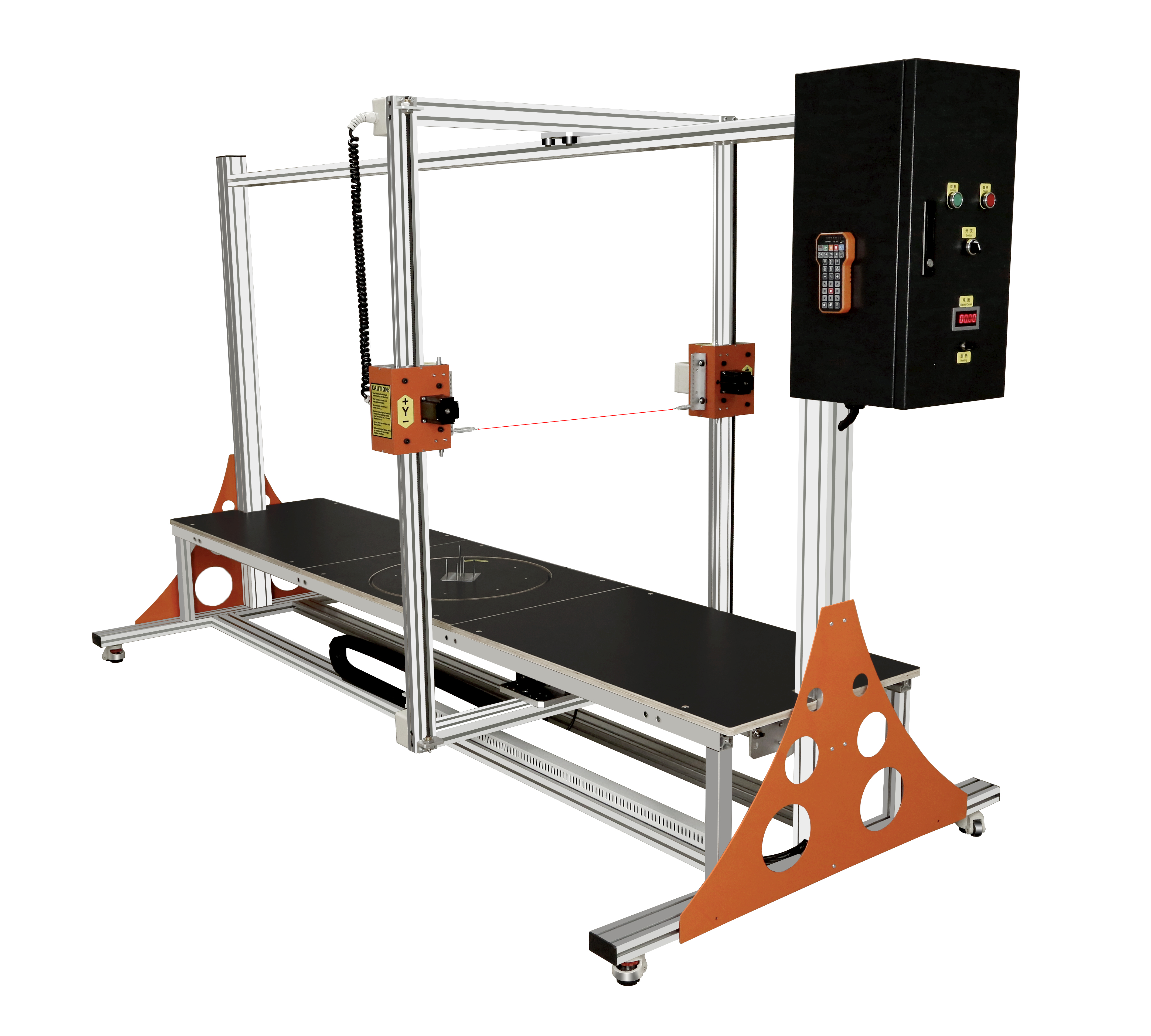 Electric CNC Hot Wire Foam Cutting Machine For Polyurethane Foam