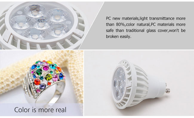 6W SMD 3030 CRI 90 GU10 led spot light