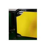 Custom Printed Cafe Wind Barriers , Restaurant Outdoor Barriers Easy Installatio