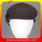 9140784 Sun Accessory customized winner fashion 100% wool felt Ivy hats, women