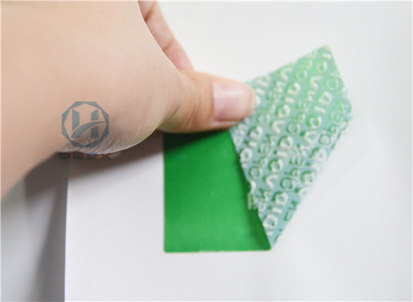 Anti Counterfeit Tamper Evident Sticker Tamper Proof Security Labels