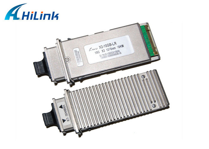 1310nm Wavelength Fiber Optic Transceiver 10g Multi Mode X2 Transcevier Lrm Duplex SC Connector