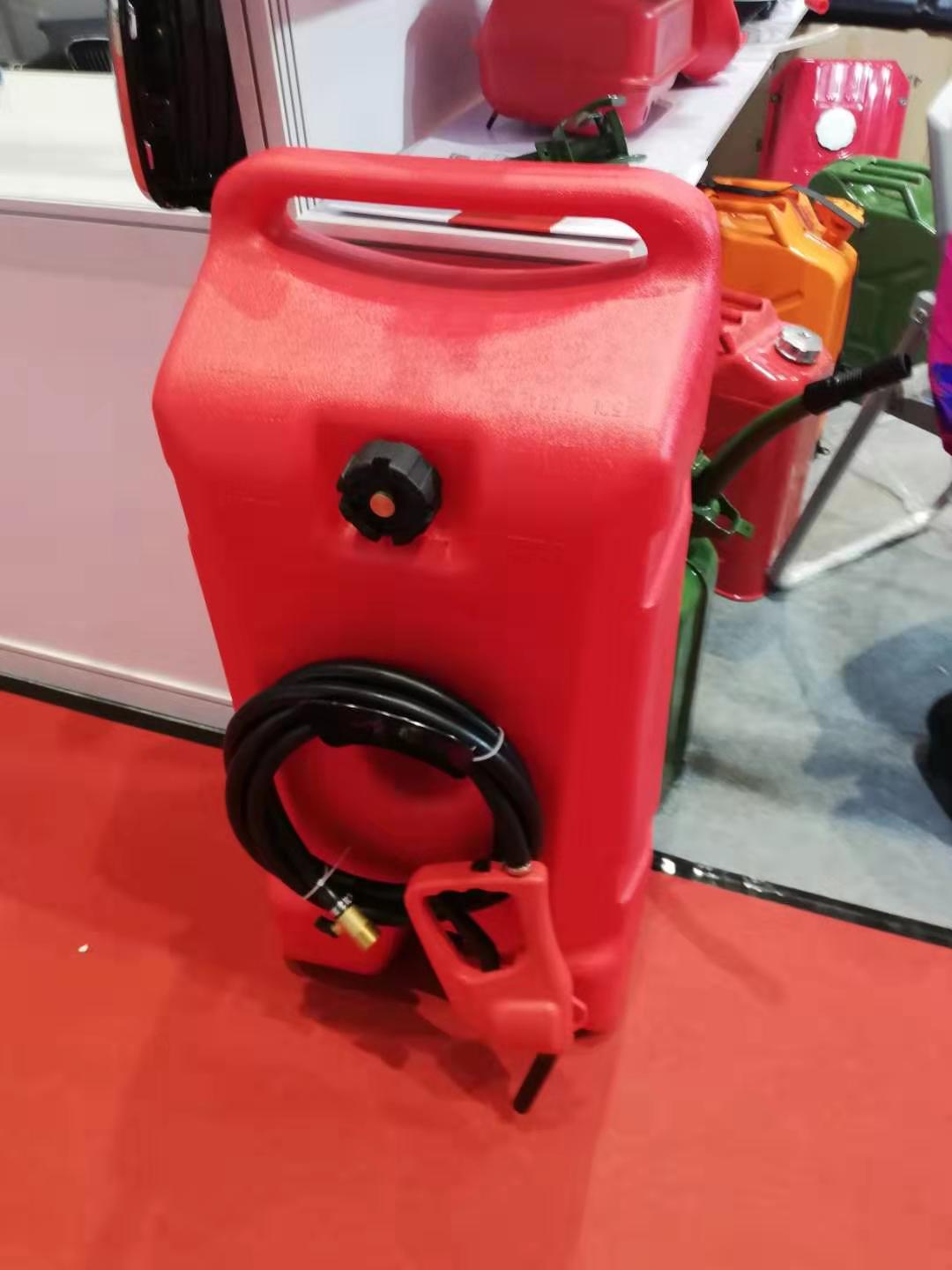 Movable 53L 2mm HDPE Marine Oil Tank With Wheel