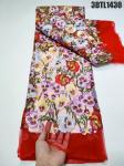 2023 3D flowers lace with sequins african lace fabric embroidery fabric for