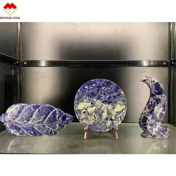 Transparent African Lapiz Marble Sodalite Blue Marble Onyx Marble Type from
