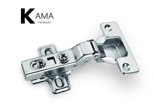 Quality Self closing Clip-on Hydraulic Hinge Half Over Lay Cold-rolled steel Nickel plated wholesale