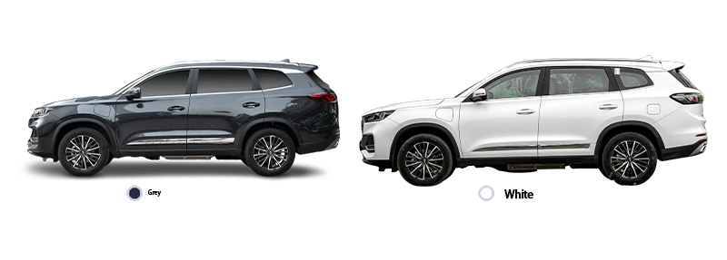 1.5T PHEV Plug In Hybrid Mid Size SUV Chery Tiggo 8 Plus Kunpeng E+
