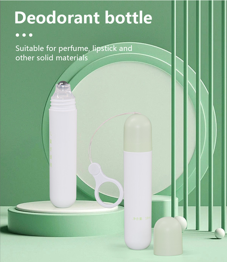 18ml PP Roll On Deodorant Packaging Container Baby Care Anti Mosquito Repellent Bottle
