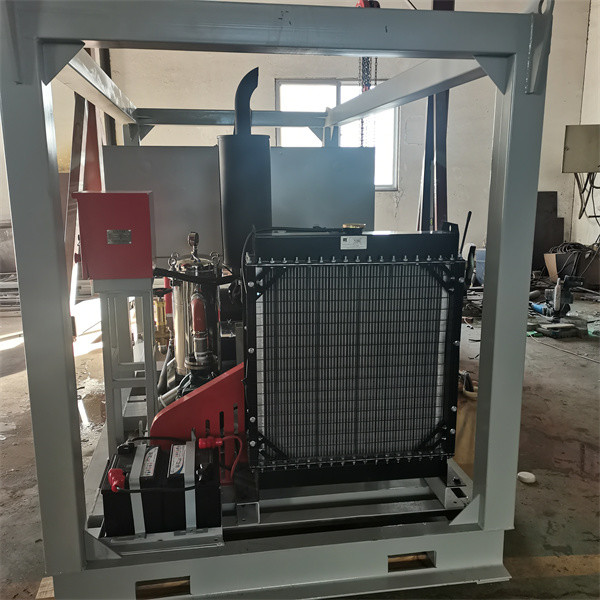 Marine Culture Cage 45kw 25MPa Underwater Cleaning Machine for Cavitation Jet