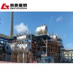 Industrial Grid Steel Structure High Rise Building Wind Resistant