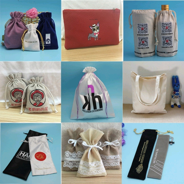New Gift Packing Drawstring Mesh Bag with custom printed logo For Sport Shoes