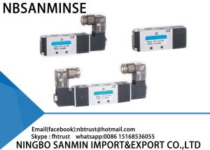 Quality 4V 100 Series Solenoid Pneumatic Valve Three Position Double Controlled AirTAC Type wholesale
