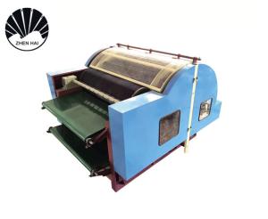 China PP PET Goose Down Polyester Staple Fiber Carding Machine Carding Equipment 45m Min on sale
