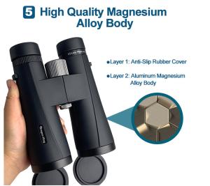 Quality HD IPX6 Waterproof Powerful Monocular Telescope 12x50 With SMC Coating wholesale