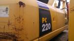 Used komatsu pc220-7 excavator