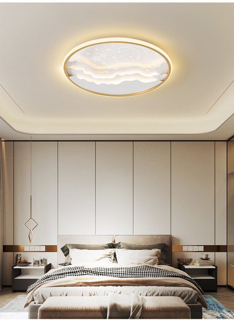 Modern Minimalist Recessed Led Kids Ceiling Lights Living Room Loft Pink Ceiling Lights(WH-MA-251)