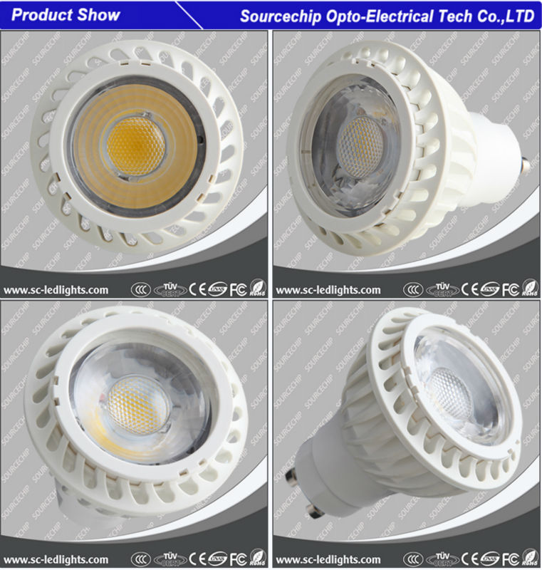 5W GU10 LED spotlight price in China
