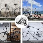 Sports Lycra 190*65 190T Waterproof Bike Cover
