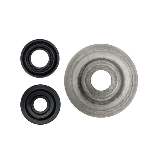 Steel ABS Plastic Conveyor Roller End Caps Mining Industry Roller Bearing