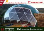PVC Roof White Best Tent For Family Camping , Largest Camping Tent With Clear