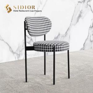 Quality Restaurant Hotel Stackable Faux Leather Dining Chairs 80cm Height ODM wholesale