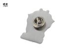 Metal National Flag Lapel Pin Badges Custom Organization Emblem Light Weight