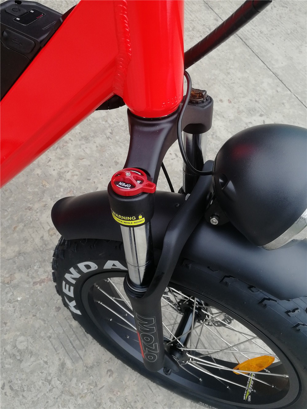 LCD Display Brushless Motor Electric Fat Tire Bikes For Adults 48V 13AH Lithium Battery