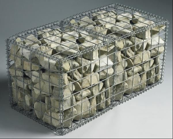 2*1*1m / 1*1*1m Welded Hot Dip Galvanized Gabion Box For River Control