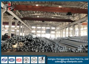 Quality Power Line Flange Mode Q235 Electrical Power Pole wholesale