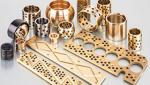 VSB-50 Flange 300℃ Solid Bronze Plain Bearings For Railways