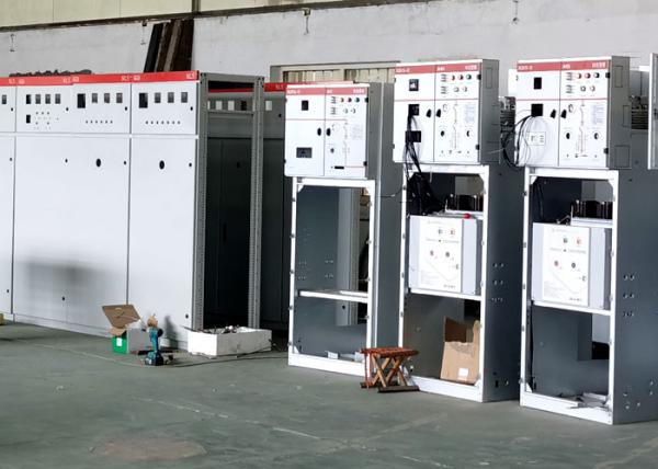 Metal Clad Withdrawable Electrical Switchgear 50 / 60Hz Frequency 1 Year