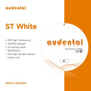Quality Flexural Strength Multilayer Zirconia Blocks 43% Translucency For Dental Restorations wholesale